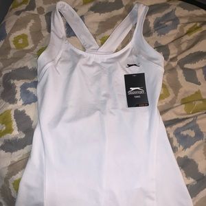 Brand New White Slazenger Tank